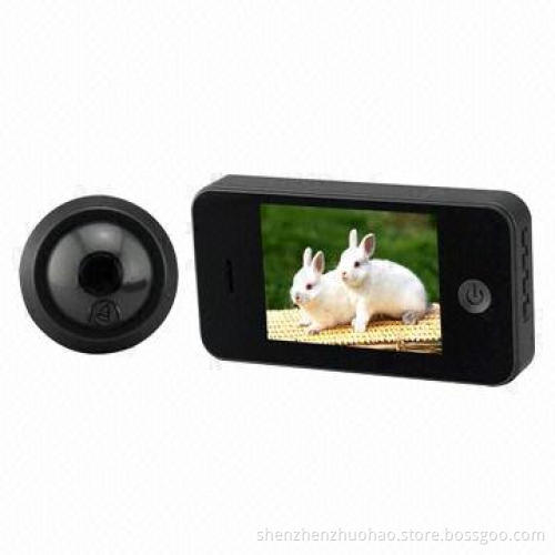 3.5-inch Fashionable Design Auto Take Photo and Doorbell Function Digital Peephole Door Viewer